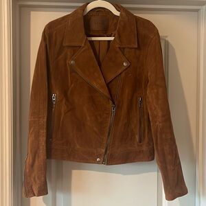 NWOT BlancNYC Next Level Suede Moto Jacket